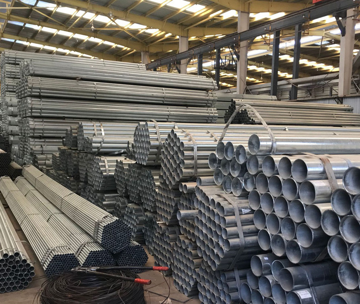 前海街道q235b热镀锌带钢管